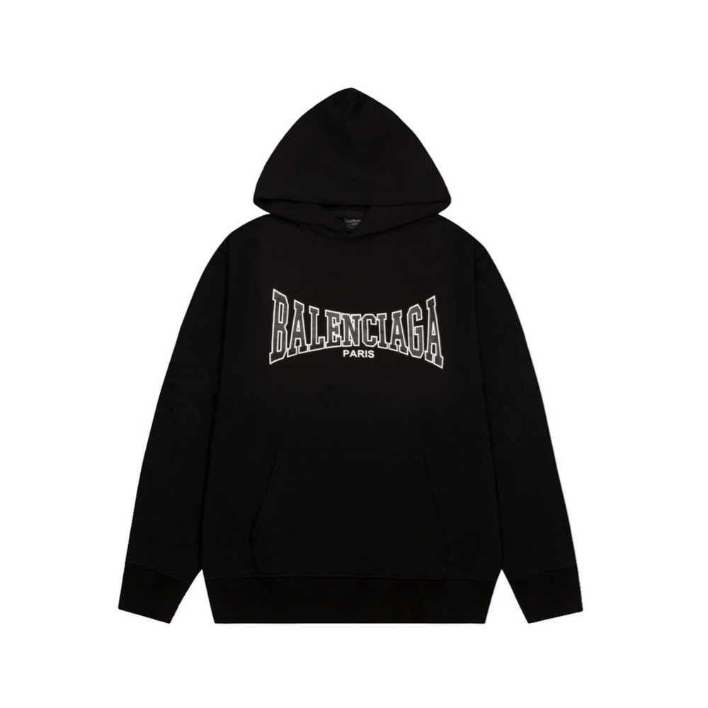 Balenciga boxing black hoodie m
